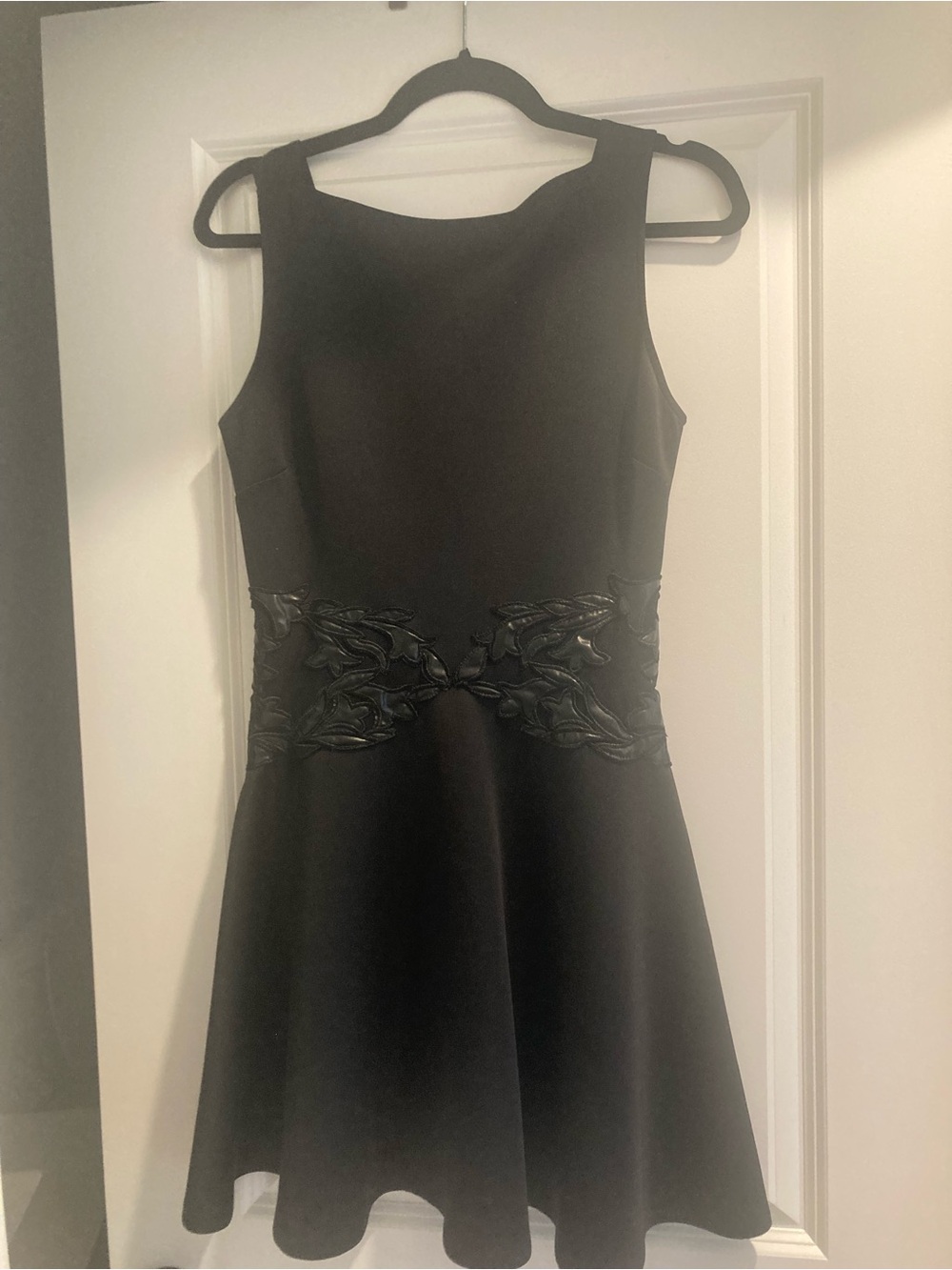 Aqua Black Sleeveless Dress